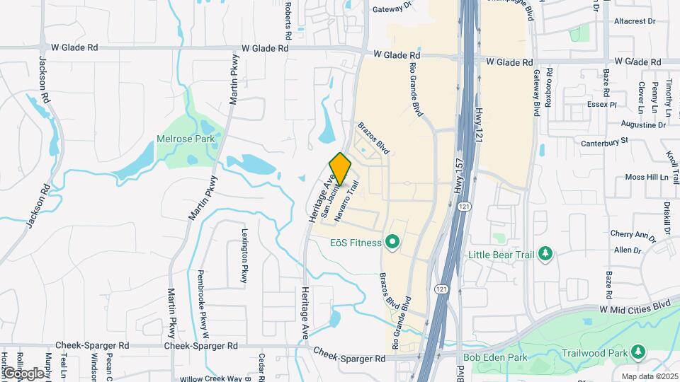 2606 San Jacinto Dr Map and Location Details