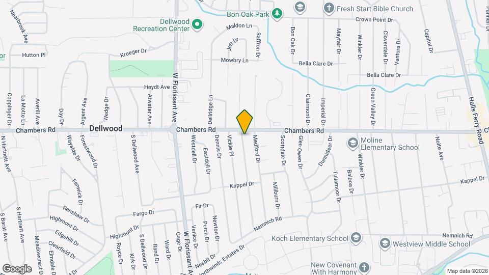 9868 Lorna Ln Map and Location Details