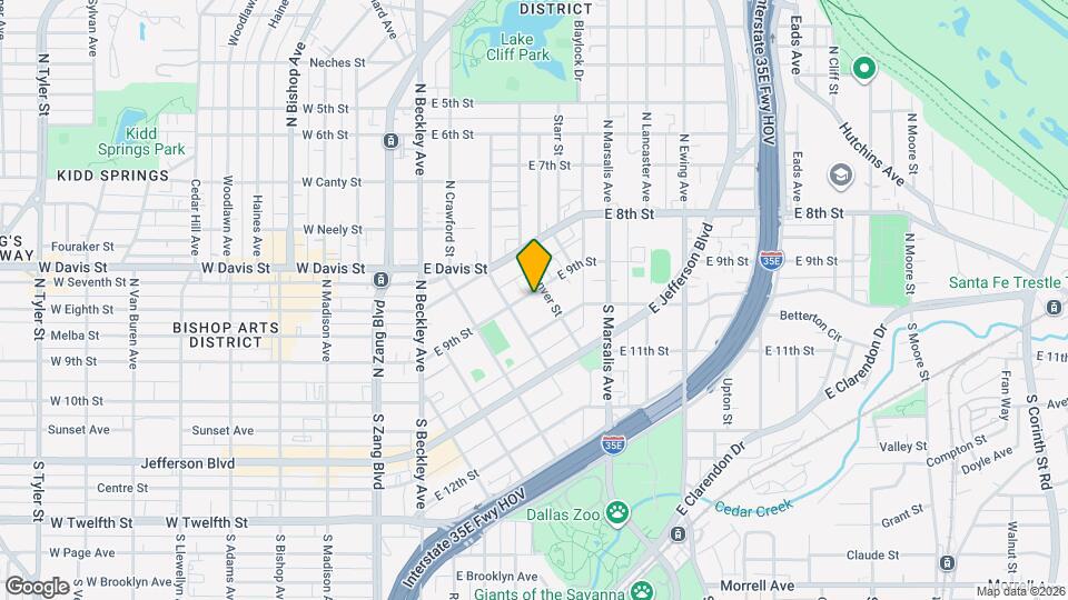 420 E 9th St Map and Location Details