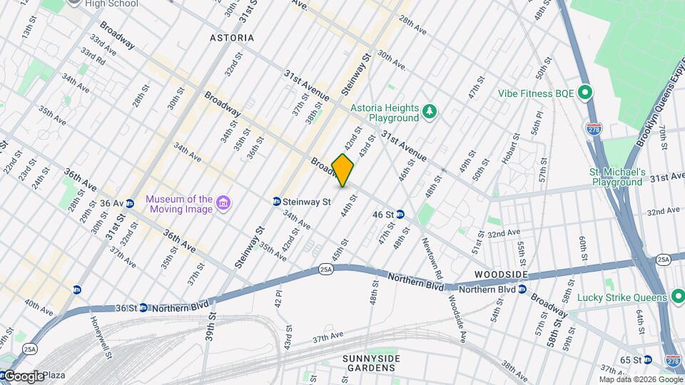 32-15 43rd St Map and Location Details