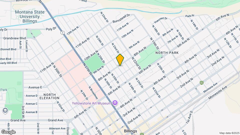 723 N 24th St Map and Location Details