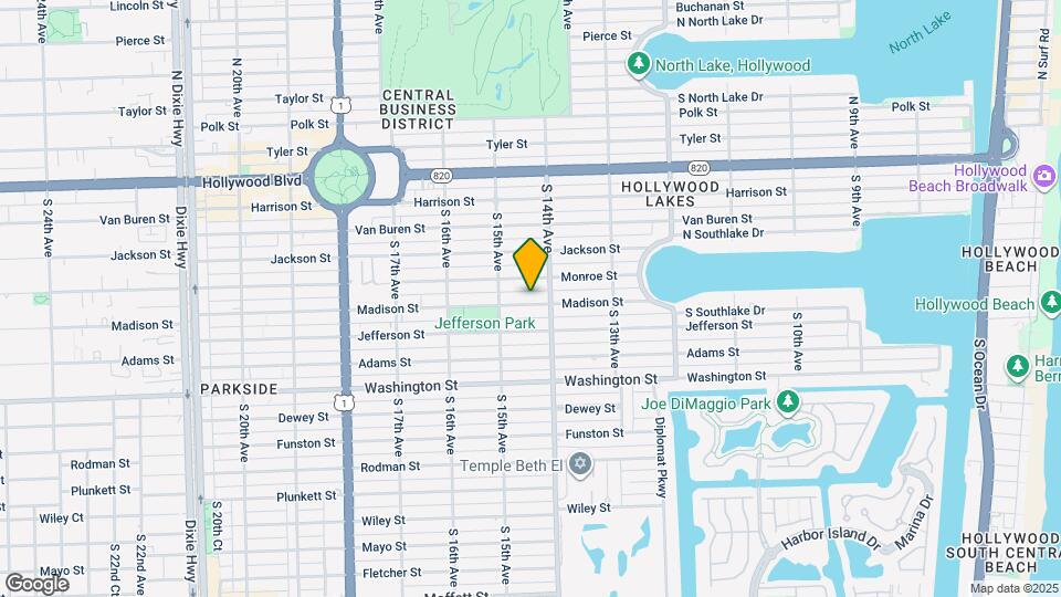 1425 Madison St, Unit B Map and Location Details