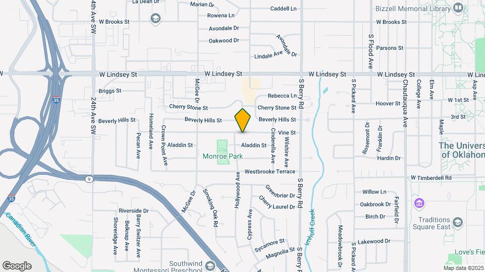 1512 Vine St Map and Location Details