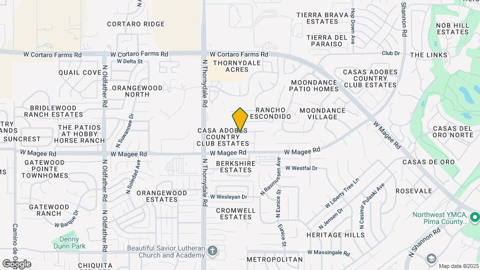 3641 W Camino De Talia Map and Location Details