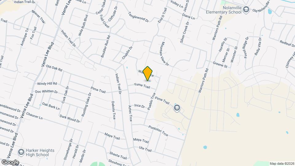 1623 Yuma Trail Map and Location Details