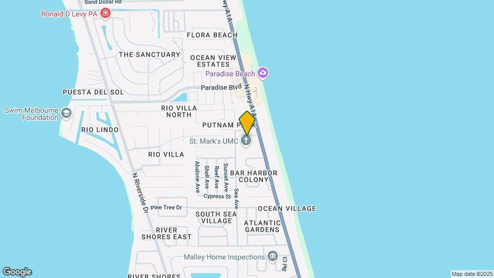2077 Seawind Ct Mapa y Detalles de la Ubicación