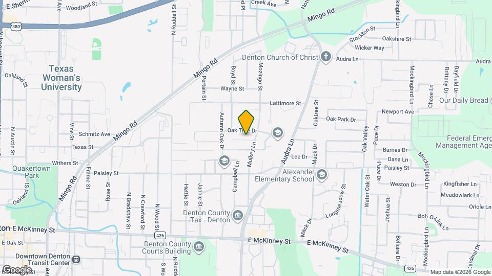 1705 White Oak Ct Map and Location Details