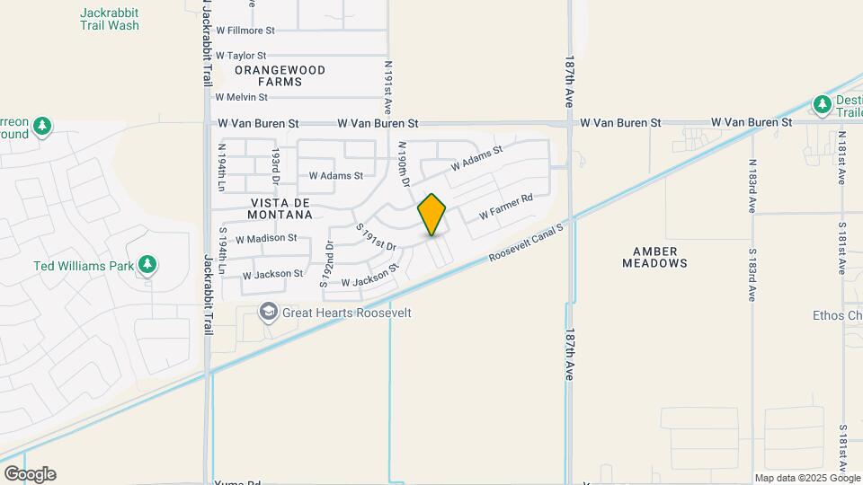 253 S 190th Dr. Mapa y Detalles de la Ubicación