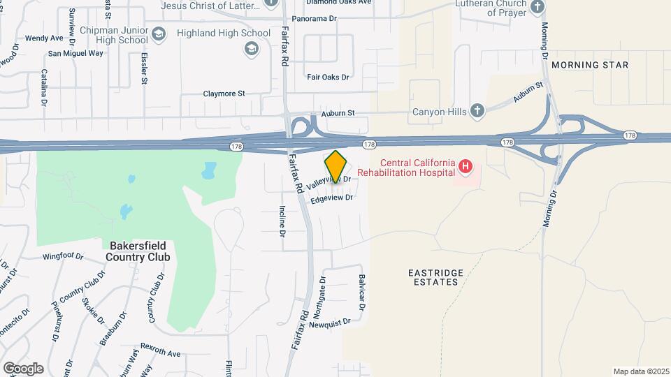6802 Edgeview Dr Map and Location Details