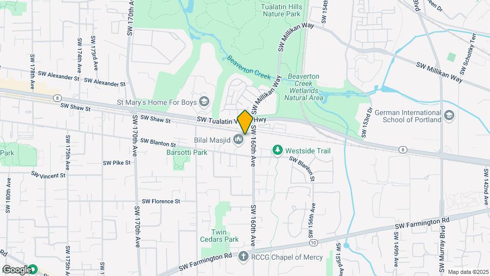 4085 SW 160th Ave Map and Location Details