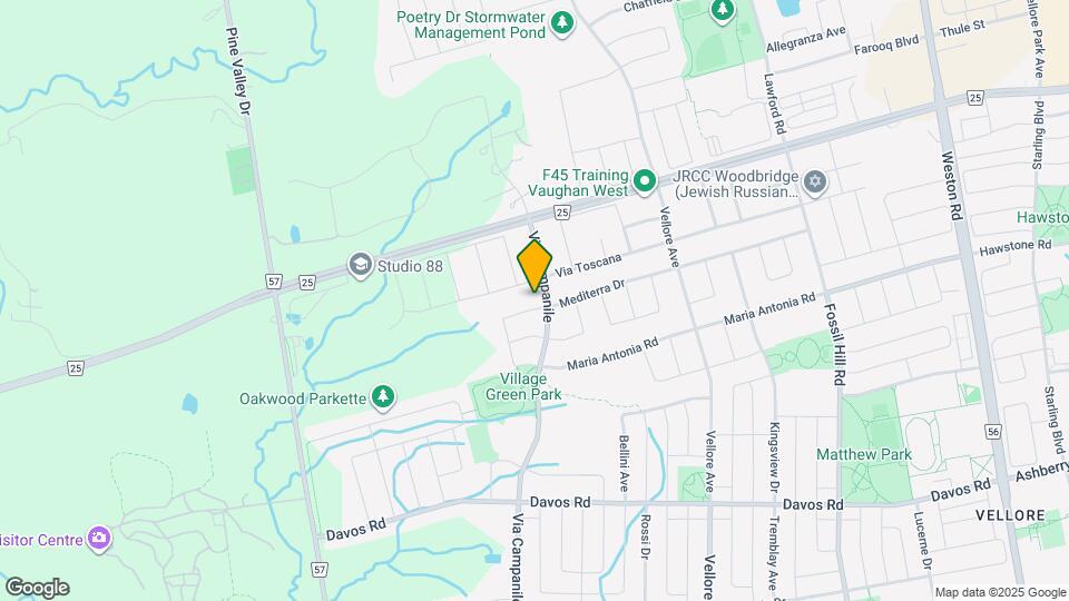 111 Selvapiano Cres Map and Location Details