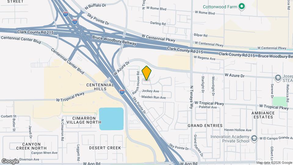 7512 Hickory Hills Dr Mapa y Detalles de la Ubicación