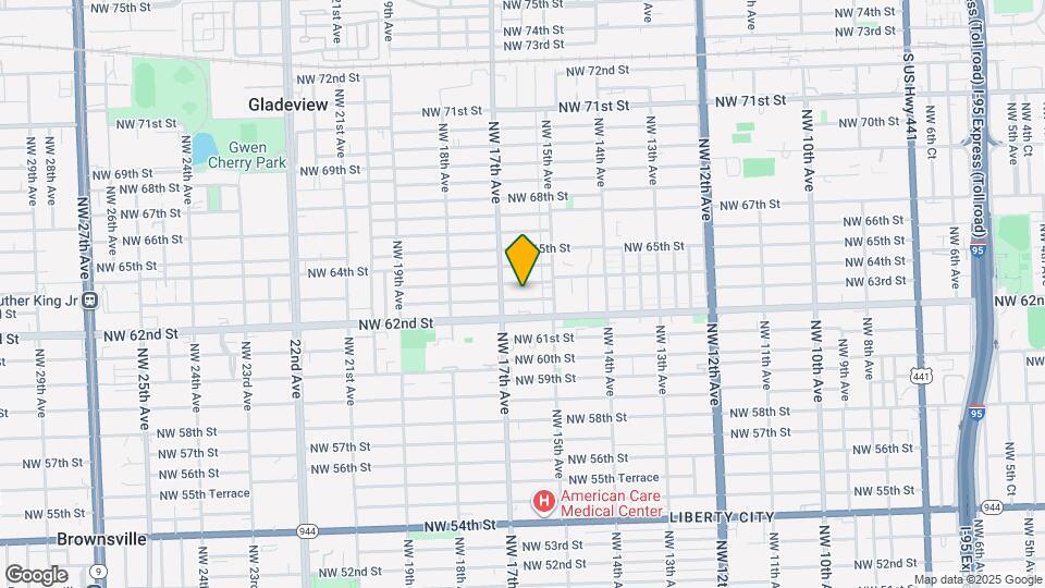 1559 NW 62nd Terrace Map and Location Details