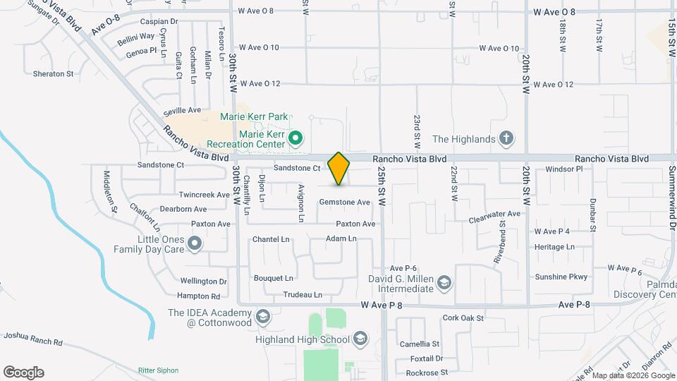2614 Sycamore Ln Map and Location Details