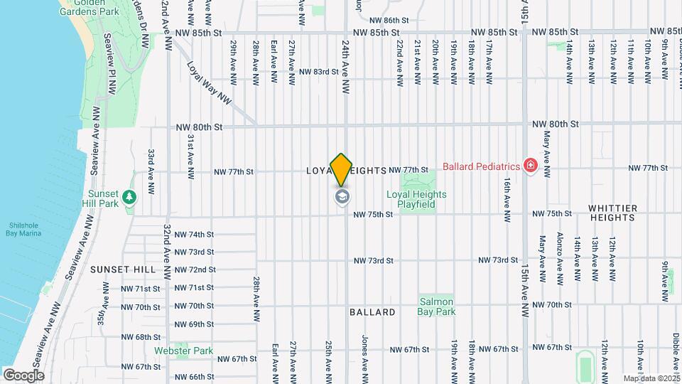 7533 24th Ave NW Map and Location Details