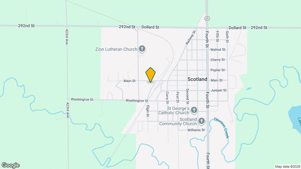 Scotland Apartments Mapa y Detalles de la Ubicación