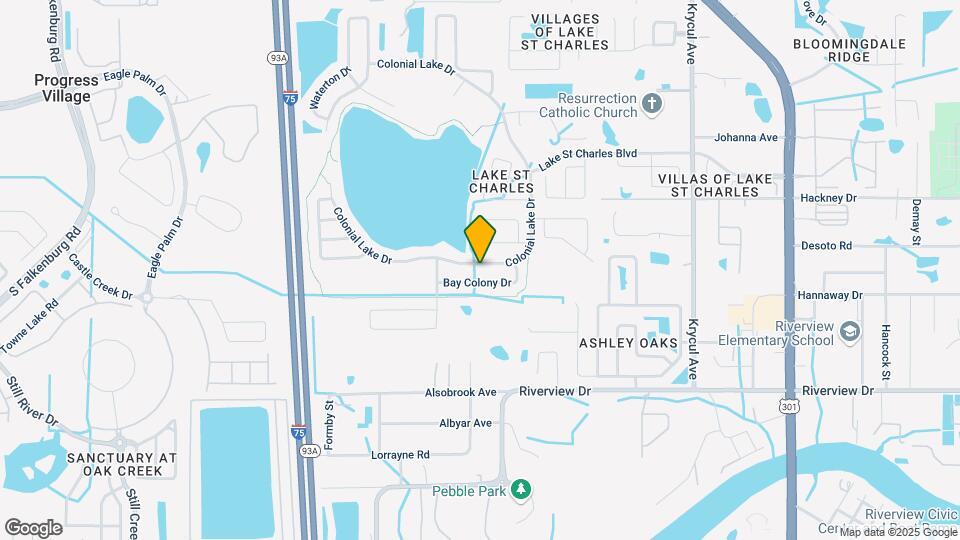 7116 Colonial Lake Dr Map and Location Details