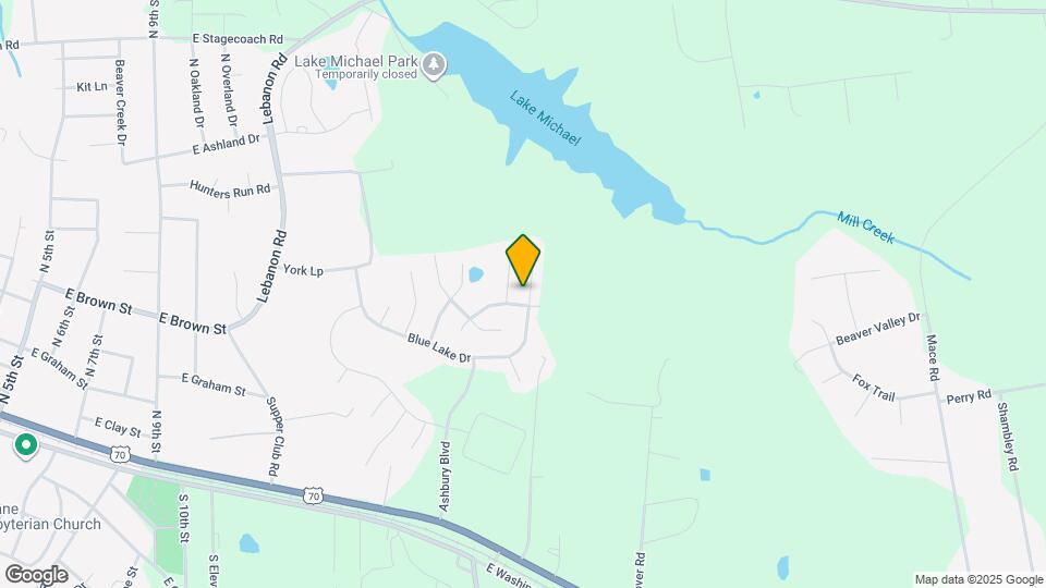 803 Blue Lake Dr Map and Location Details