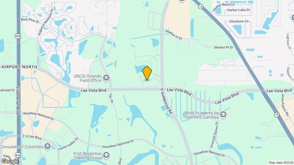 6602 S Goldenrod Rd Map and Location Details