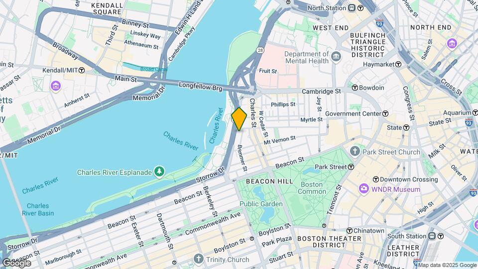 11 Brimmer St, Unit A Map and Location Details