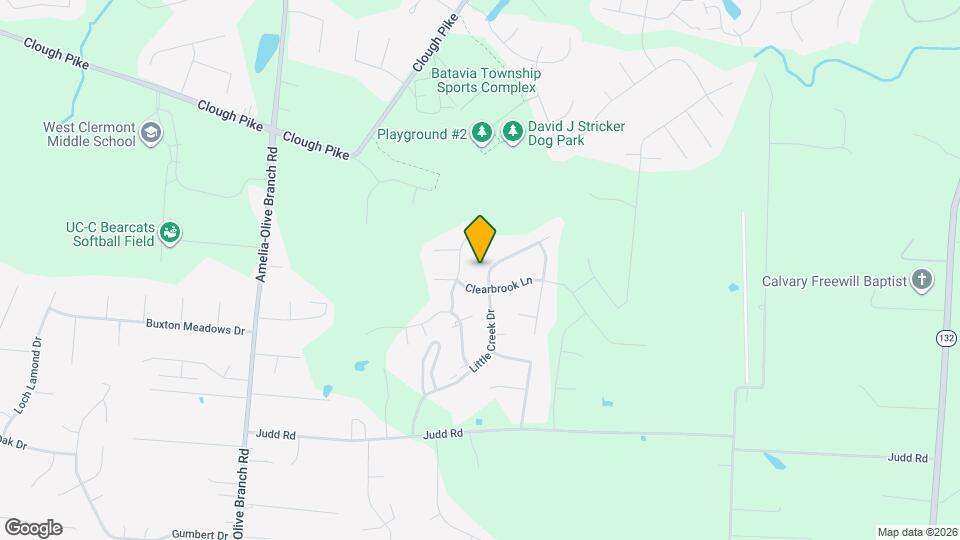 3905 Little Creek Dr Map and Location Details