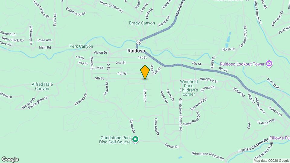 106 Apache Hills Dr Map and Location Details