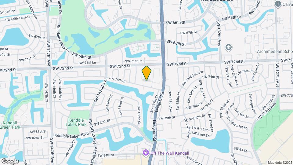 13830 SW 73rd St Mapa y Detalles de la Ubicación