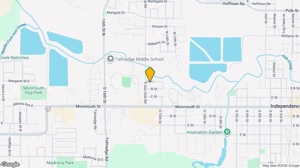 1341 Rhoda Ln Map and Location Details