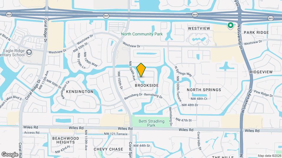 10370 NW 50th Ct Mapa y Detalles de la Ubicación