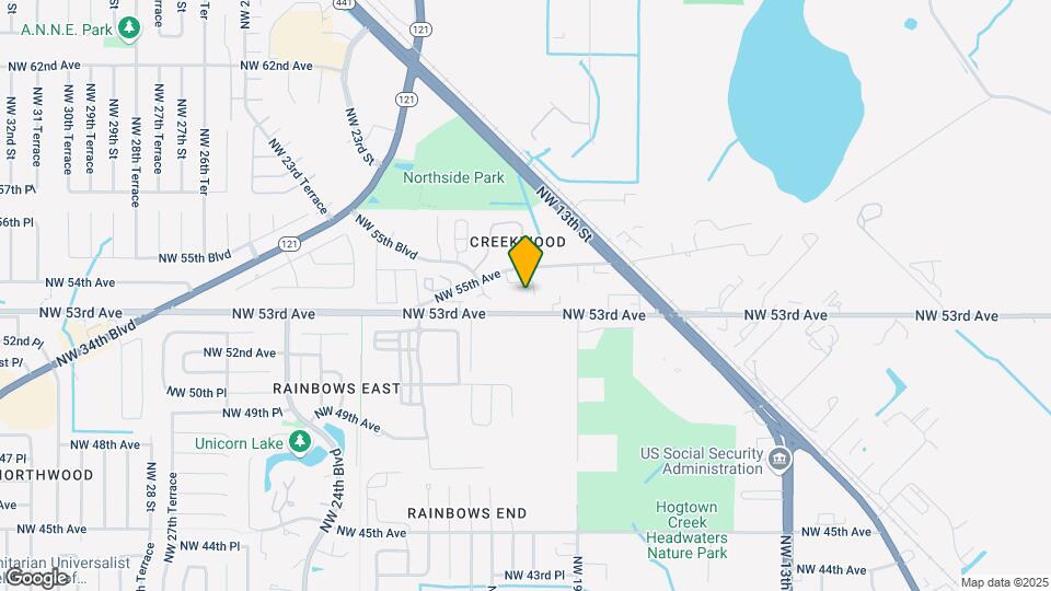 5320 NW 20th Ct Map and Location Details