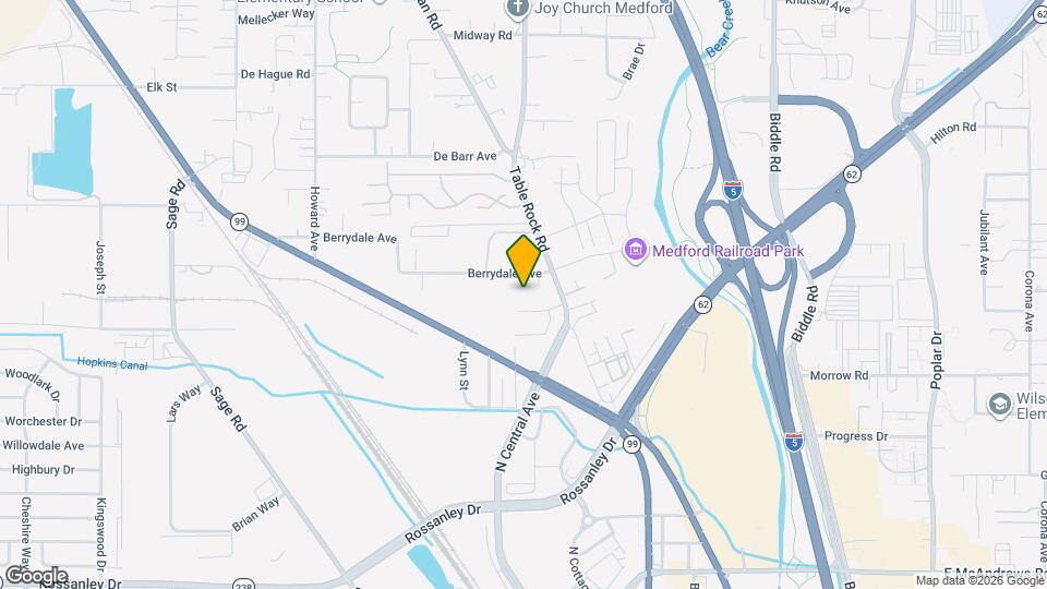 624 Berrydale Ave Map and Location Details