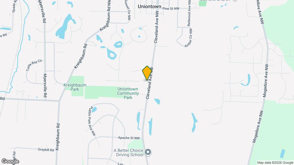 12447 Cleveland Ave NW Map and Location Details