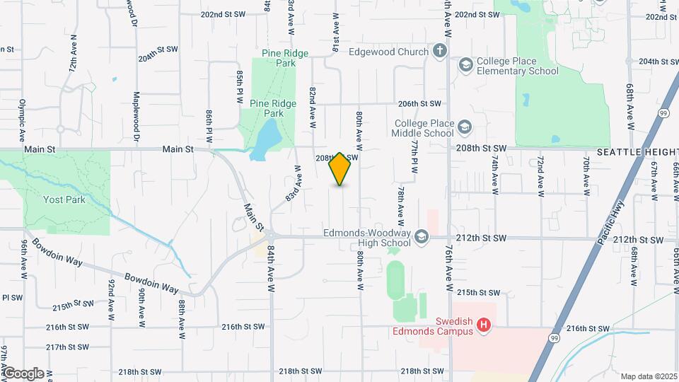 Edmonds Triplex Map and Location Details