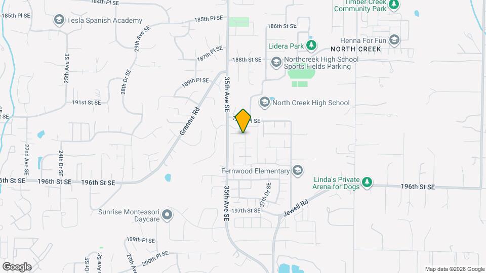 3528 192nd Pl SE Map and Location Details