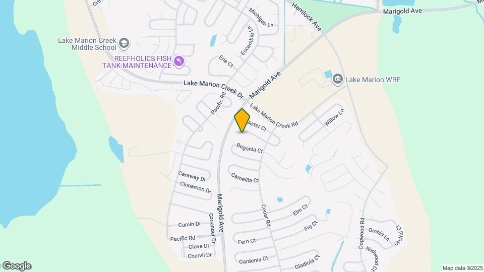 367 W Aster Ct Map and Location Details