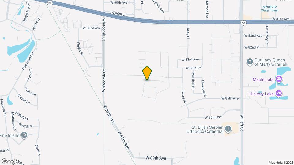 Redwood Merrillville Map and Location Details