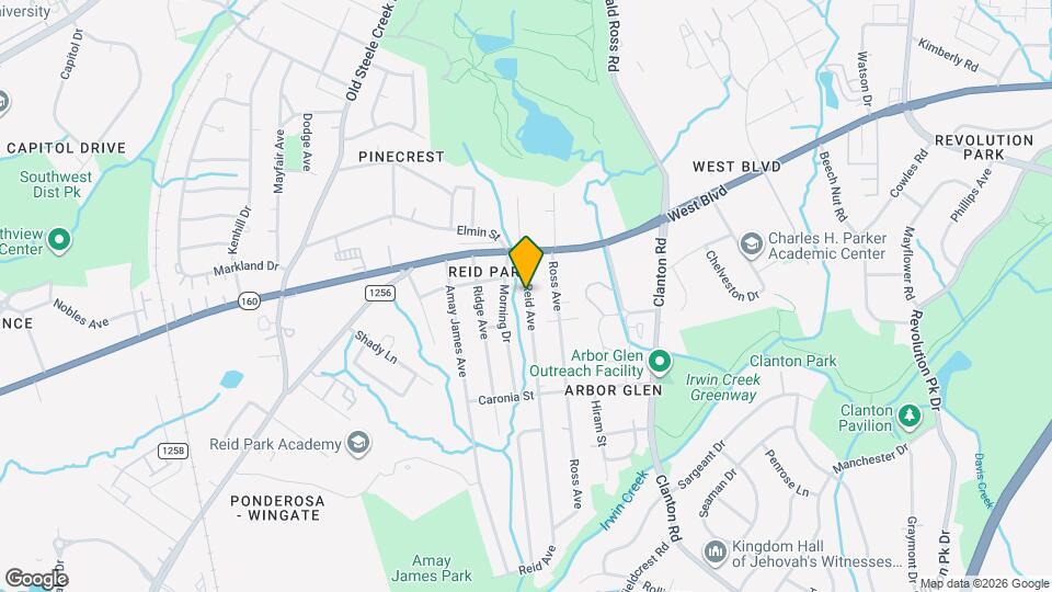 2942 Reid Ave Map and Location Details