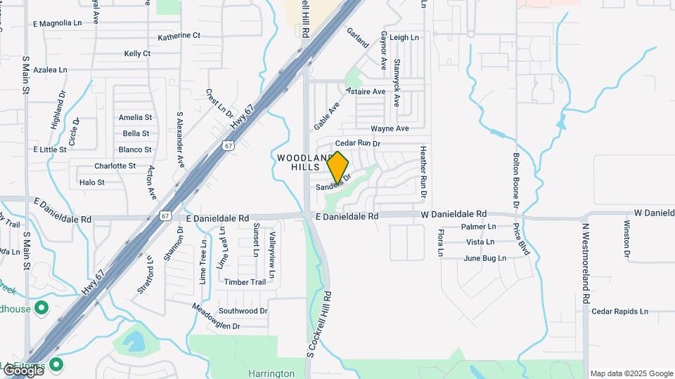 934 Sanders Dr Map and Location Details