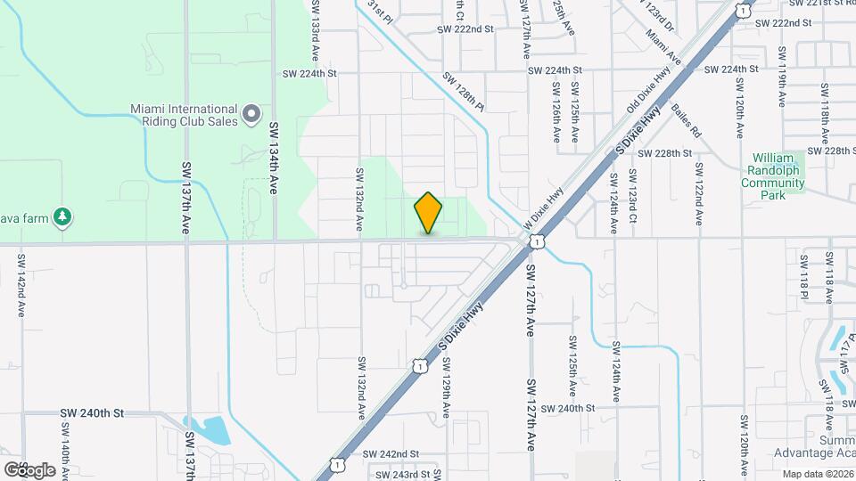 12893 SW 232nd St Map and Location Details