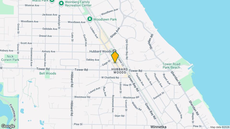 914 Green Bay Rd Map and Location Details