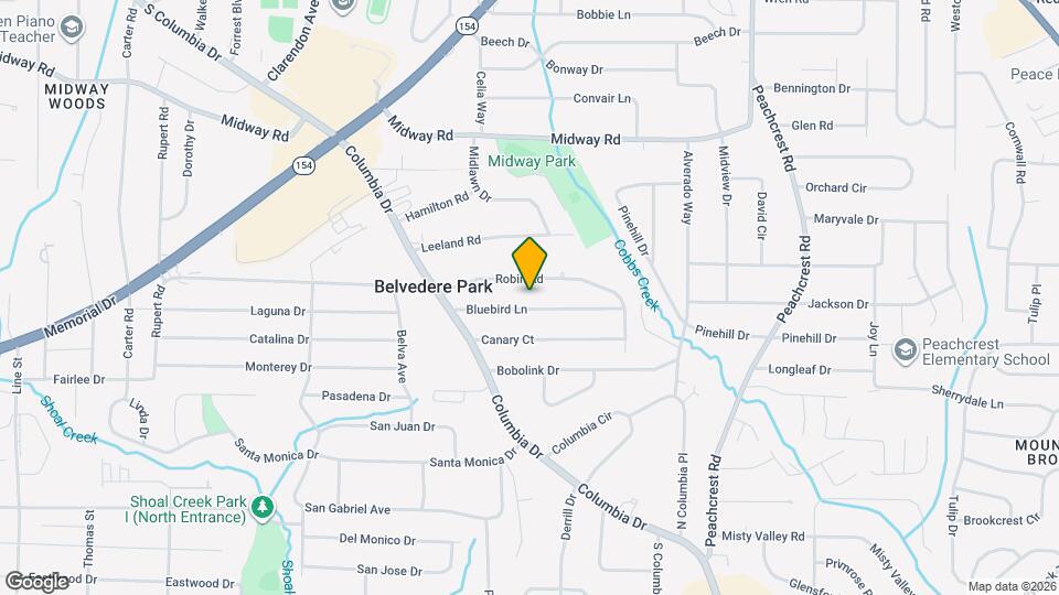 3168 Bluebird Ln Map and Location Details