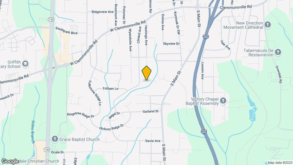 710 Bellingham Rd Map and Location Details