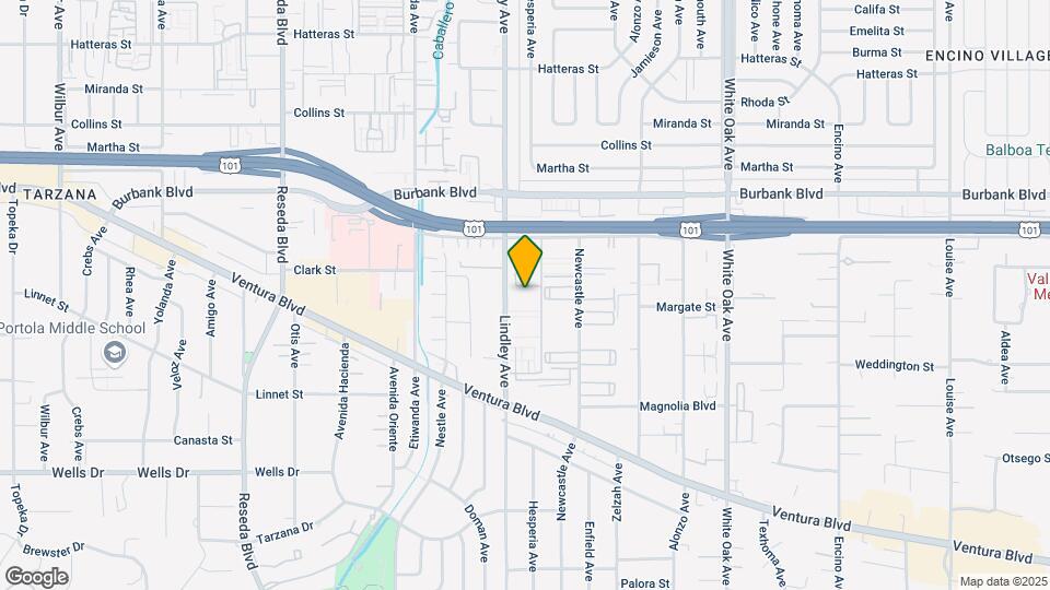 5412 Lindley Ave Map and Location Details
