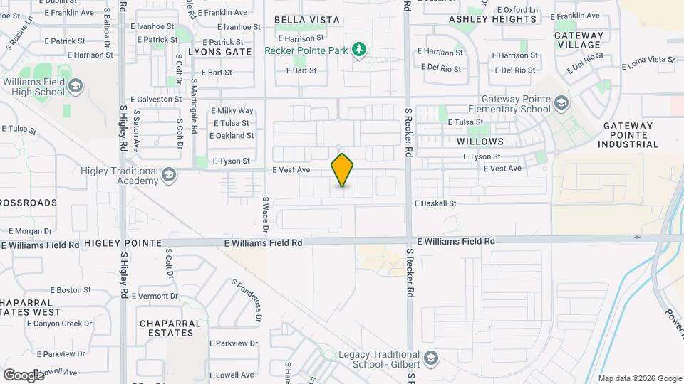 2268 S Henry Ln Map and Location Details