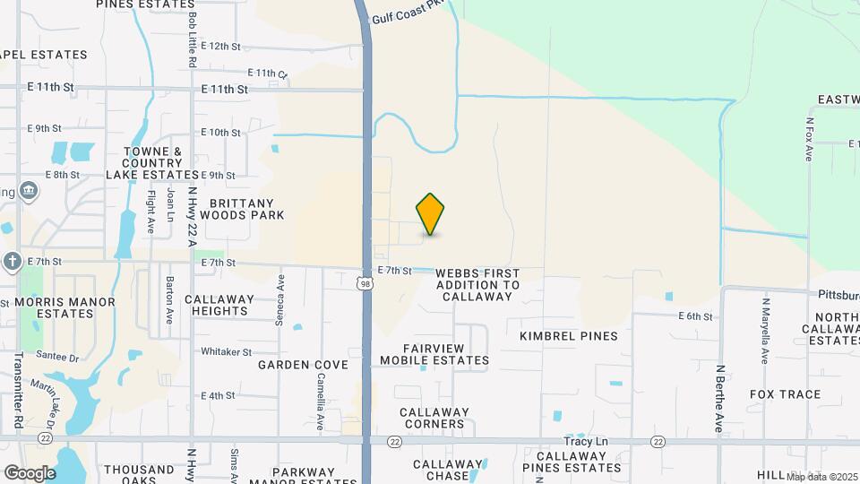 5804 Callaway Cir Map and Location Details