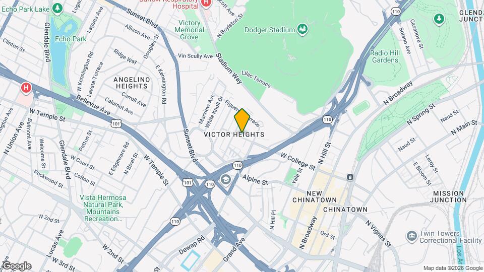 927 W College St Map and Location Details