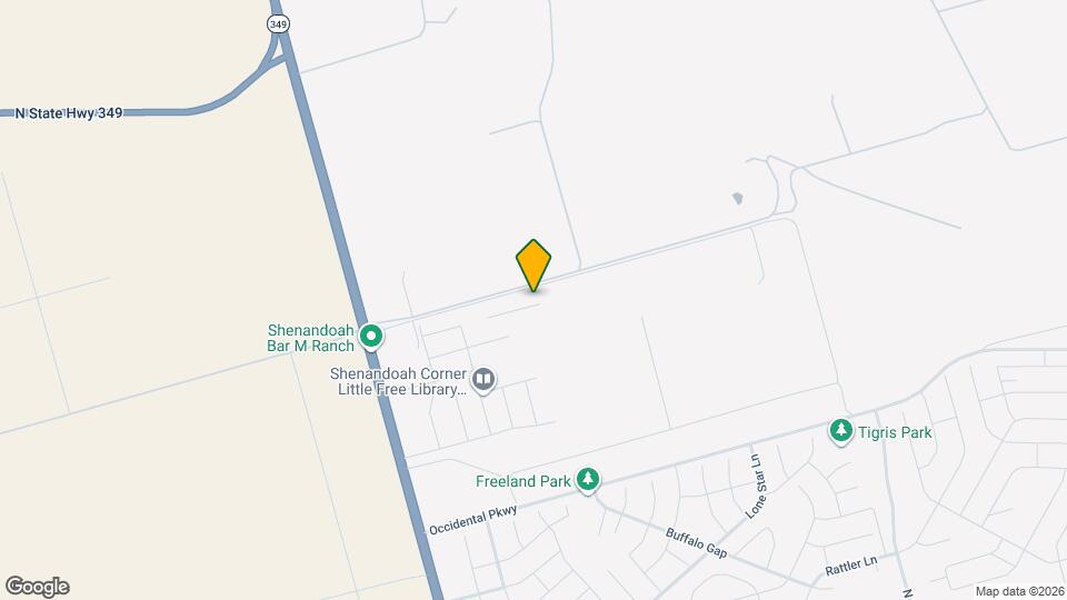 1417 Bajada St Map and Location Details