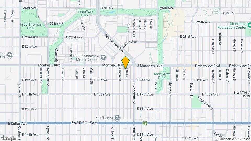 1965 Xenia St Map and Location Details