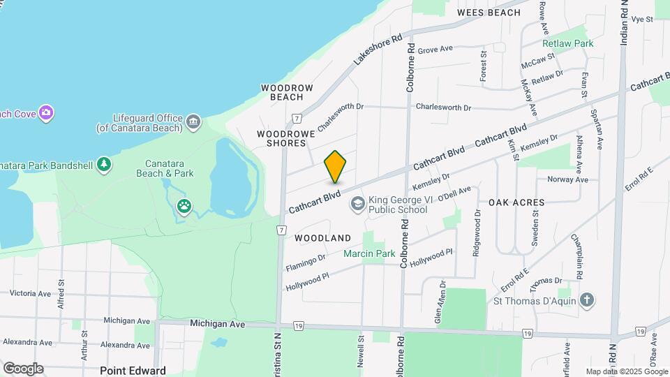 552 Cathcart Blvd Map and Location Details