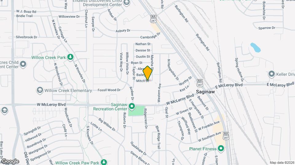 505 Mitch St Map and Location Details